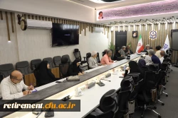 نشست نمایندگان بازنشستگان دانشگاه فرهنگیان با رئیس دانشگاه و نماینده وزیر آموزش و پرورش 2