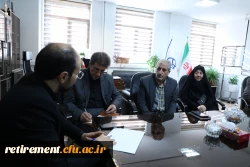 دیدار اعضای هیات موسسان کانون بازنشستگان با رییس و معاون مرکز ارزیابی و تضمین کیفیت دانشگاه فرهنگیان  3