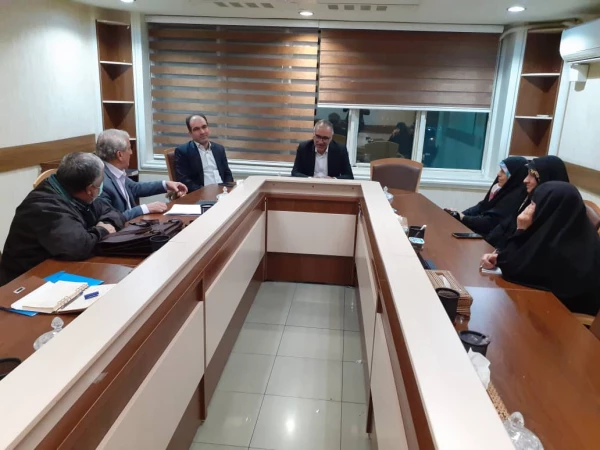  دیدار اعضای هیات موسسان کانون بازنشستگان با  دکتر ازوجی مدیر عامل صندوق بازنشستگی کشوری  4