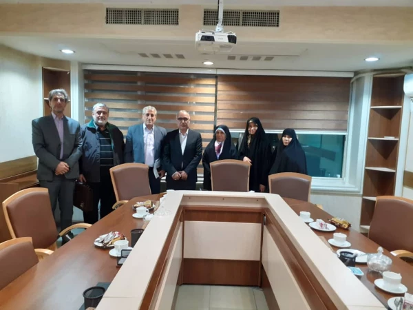  دیدار اعضای هیات موسسان کانون بازنشستگان با  دکتر ازوجی مدیر عامل صندوق بازنشستگی کشوری  5