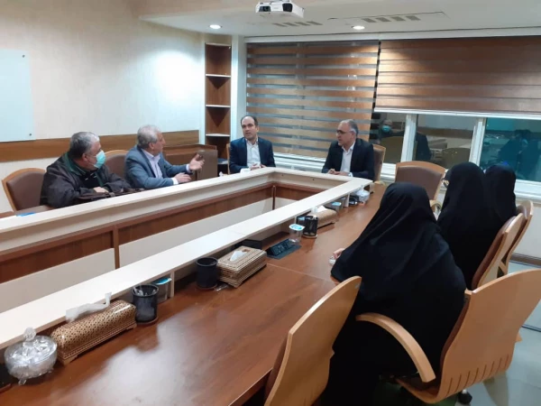  دیدار اعضای هیات موسسان کانون بازنشستگان با  دکتر ازوجی مدیر عامل صندوق بازنشستگی کشوری  7